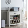 thumbnail image 4 of Gramercy Way Jill Zarin White Bar Sideboard, 4 of 8