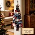 thumbnail image 4 of Torqee Oversized DIY Quilted Christmas Tree Kit Beginner-Friendly Christmas Fabric Sewing Craft Set DIY Fabric Craft Patchwork for Front Door and Living Room Decor Gift for Craft Lovers,Style-B, 4 of 7