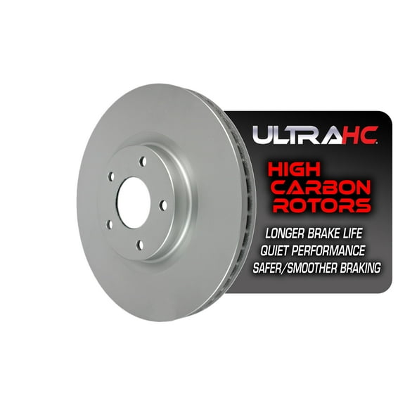 UltraHC Coated High Carbon Brake Rotor, Front UR006335, Nissan Maxima 2021-2009