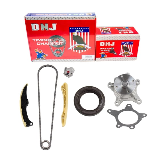 DNJ TK195AWP Timing Chain Kit with Water Pump Fits Cars & Trucks 15-17 Hyundai 1.6L L4 DOHC 16V