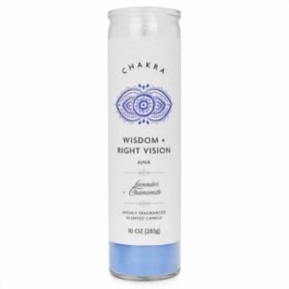 Star Candle 10 oz Wisdom & Vision Scented Pillar Candle, 3-Wick