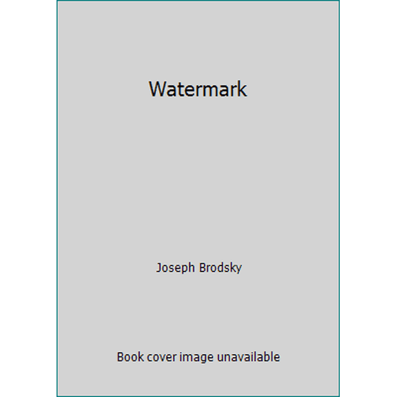 Pre-Owned Watermark (Paperback) 0140259171 9780140259179