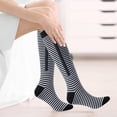 thumbnail image 2 of EARKITY Compression Socks, Circulation Support Socks, Graduated Supports Socks, Medical Compression Sock, Best for Medical, Nursing, Running, Athletic, Varicose Veins, Travel, 2 of 4