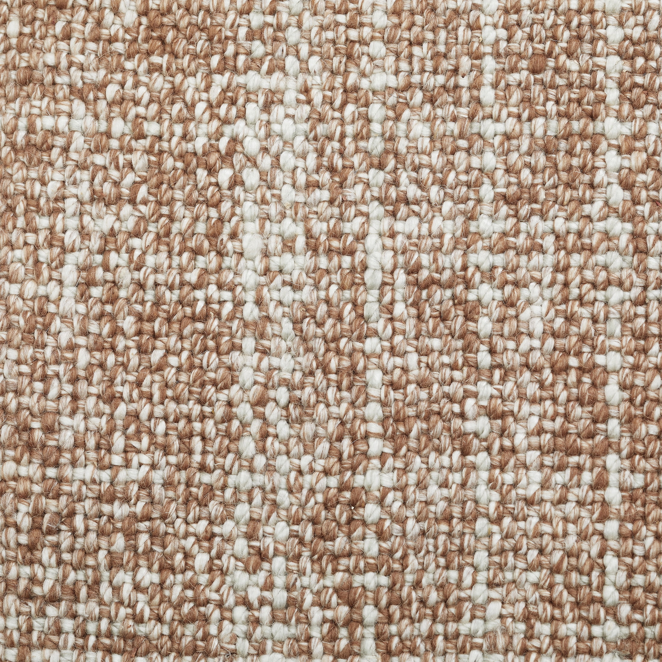 Better Homes & Gardens Brown Wool Handwoven Plaid Scatter Accent Indoor Rug, 30" x 46"