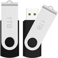 thumbnail image 1 of USB Flash Drive 1TB/1000GB 1Pack,Rotatable Design,Ideal for Storing Photos and Data Backup-MAOLAI, 1 of 5