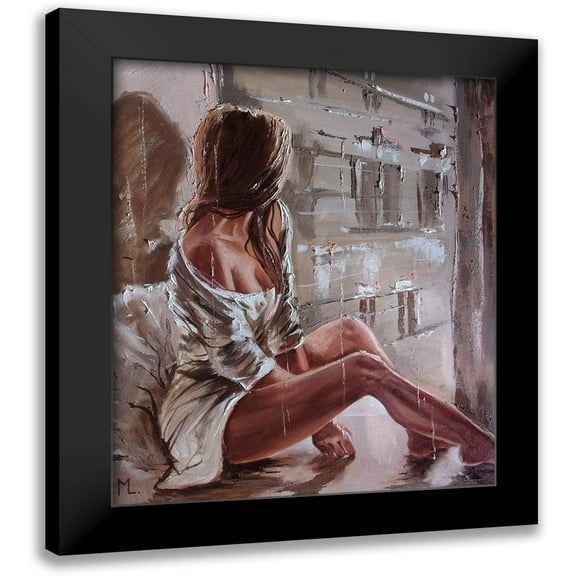 Luniak, Monika 12x14 Black Modern Framed Museum Art Print Titled - Window
