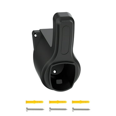 MUSTART Tesla Charging Gun Holder | High-Density Plastic EV Charger Wall Mount | Durable and Secure Storage for Tesla Charging Cable | Space-Saving Design | Easy Installation
