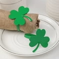 thumbnail image 3 of Riforla Napkin Ring St. Patrick's Day Napkin Rings Holder Buckle Napkin Holders Ring Metal Rhinestone Napkin Ring for St. Patrick's Day Wedding Party Table St Patrick' S Day Napkin Ring Light Green, 3 of 6