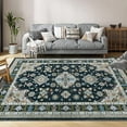 thumbnail image 7 of 8x10 Washable Area Rug - Vintage Soft Non-Slip Rug for Living Room, Kitchen, and Bedroom, 7 of 7