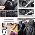 thumbnail image 3 of LedBack Boho Mandala Printed Car Seat Covers Elephant Printed Auto Seat Belt Cover Automotive Steering Wheel Covers Car Inside Rearview Mirror Cover Decorative Car Accessories, 3 of 3