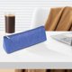 thumbnail image 5 of Estuche triangular de gran capacidad | Bolsa de papelería impermeable con cremallera de piel sintética | Organizador portátil multiusos para estudiantes de primaria | 1 paquete | Ligero y duradero, 5 of 6