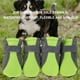 thumbnail image 5 of Zapatos para perros Pet Paw Protector Botines Zapatillas antideslizantes para cachorros (Verde M), 5 of 5