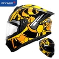 thumbnail image 4 of Casco integral para motocicleta RYMIC R977, casco de carreras con lentes antivaho, para las cuatro estaciones, 4 of 5
