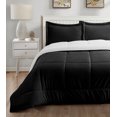 thumbnail image 2 of Reversible Mink & Berber Plush Sherpa Comforter Set, 2 of 3