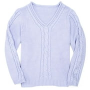 Women's Plus Roll V-Neck Sweater