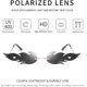 thumbnail image 2 of Gafas de sol sin montura para mujer, modernas, vintage y creativas., 2 of 4