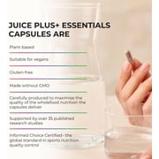 Juice Plus+ Fruit & Vegetable Blend Capsules – Whole Food Supplement with 20 Fruits & Vegetables – Vegan, Gluten-Free – 2 Bottles (120 Servings Total)