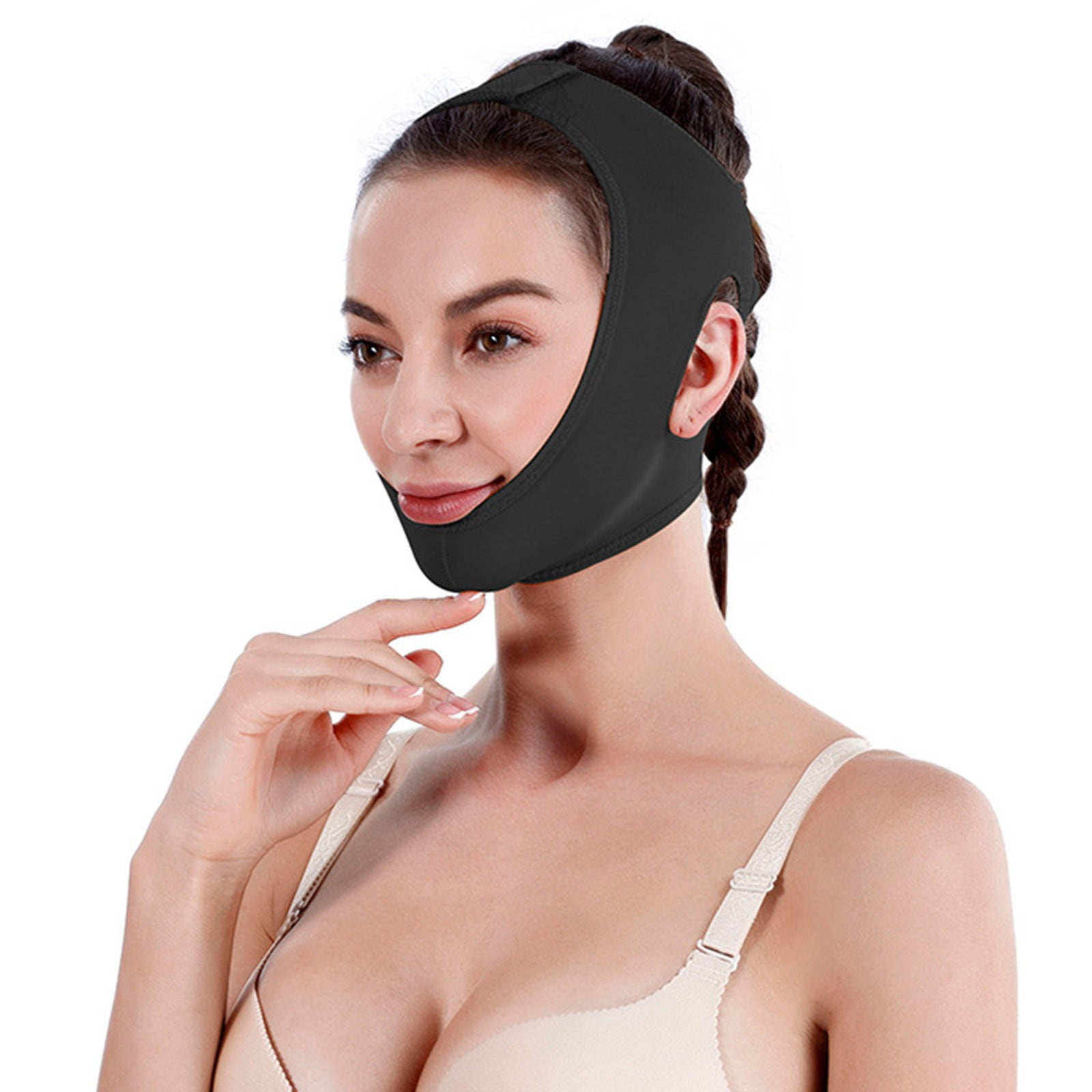 Post SurgicalS Chin Strap - Neck And Chin Compression Garment Wrap - Face Slimmer