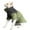 Green, variant on HQREA Sphynx Cat Winter Coat Clothes, Hairless Cat Jacket with Zipper for Cold Weather