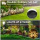 thumbnail image 2 of Luces solares de jardín (6 unidades), luces LED inalámbricas impermeables para exteriores, decoración para caminos de jardín., 2 of 5