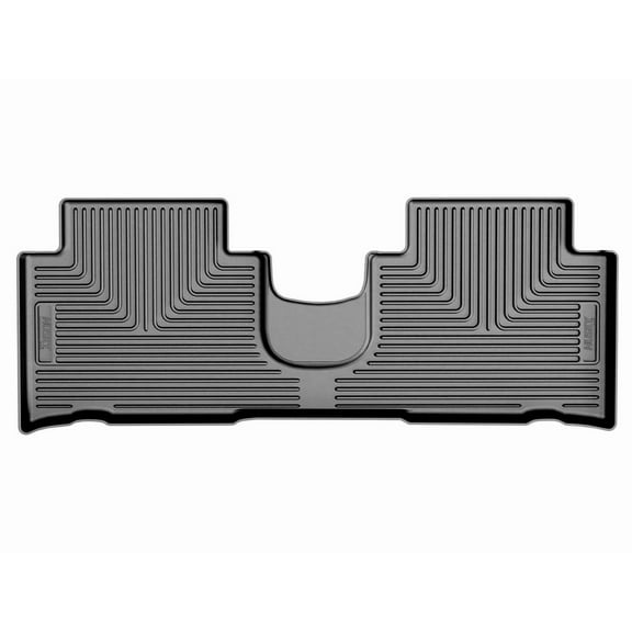 Husky Liners 16061 Weatherbeater Floor Mat Fits 2022-2025 Hyundai IONIQ 5 w/ Sliding Console 2nd Row Liner 1pc Black