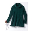 thumbnail image 2 of Woman Within Plus Size Chenille Cowlneck Sweater, 2 of 6