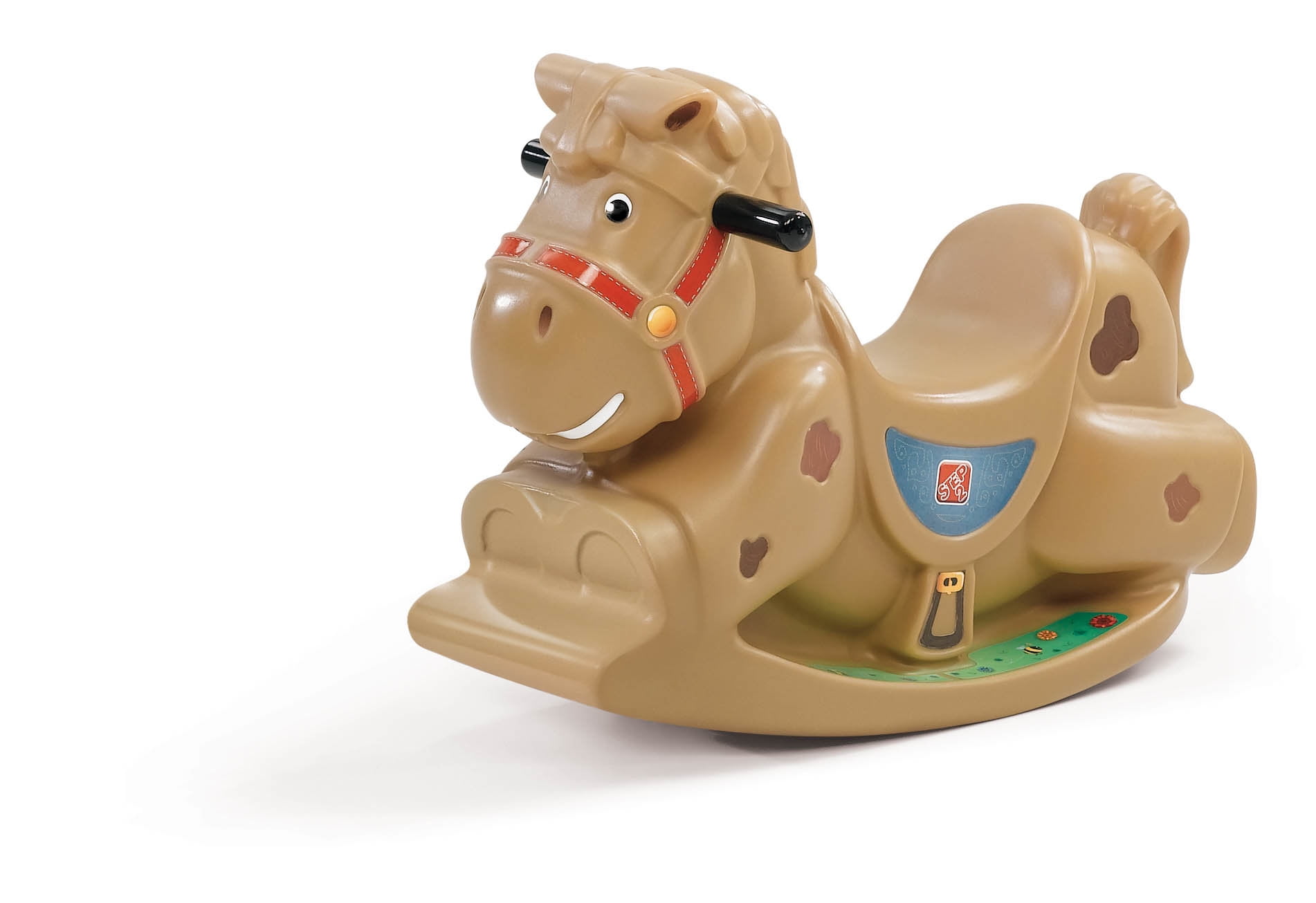 Step2 Patches the Rocking Horse sturdy design to help prevent tipping