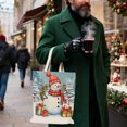 thumbnail image 4 of RKSTN Christmas Canvas Handbag Christmas Gift Bag A, 4 of 5