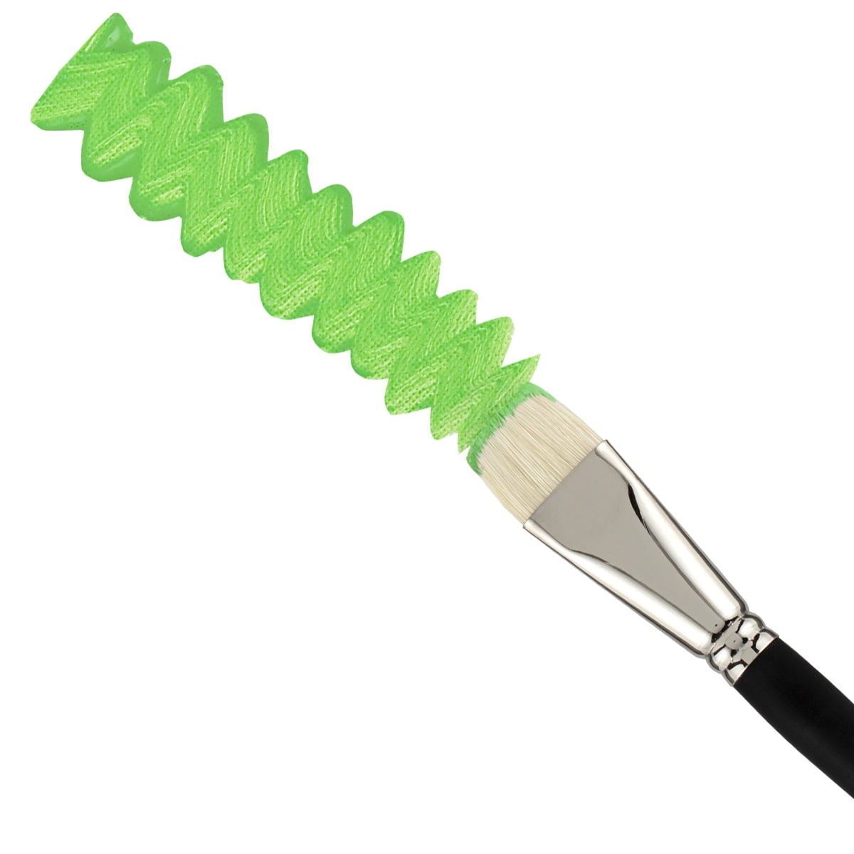 Creative Mark Bulk Paint Brushes- 180 Count Oil Brushes for Painting Workshops- Assorted Pro Stroke Premium White Chungking Bristle- Round, Bright, Flat and Filbert- Hand Tied Chungking Hog Bristle