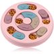 thumbnail image 1 of Juguetes educativos para perros, dispositivo de terapia interactiva, comedero lento para perros, mejora del coeficiente intelectual canino, juego de entrenamiento para perros (rosa), 1 of 5