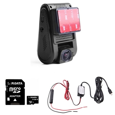 - Spy Tec A119 Pro 1440P 30fps 1296P 30fps 1080P Car Dash Camera with 64GB MicroSD Card and Mini USB 10 Foot Hardwire Kit