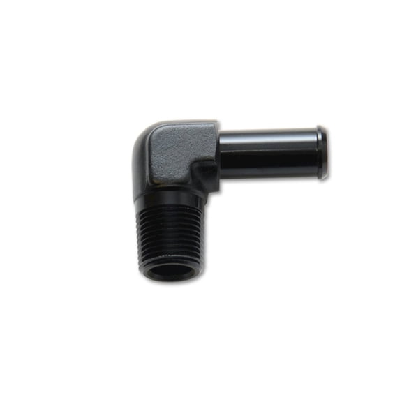 Vibrant Performance Male NPT to Hose Barb Adapter 90 Degree;