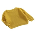 thumbnail image 2 of MesaSe Toddler Baby Kid Girl Boy Sweaters Warm Long Sleeve Knitted Tops Pullover Candy Color Fall Spring Clothes, 2 of 7