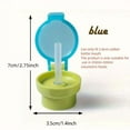 thumbnail image 3 of Water Bottle Straw Caps, Cute Spill Proof Water Bottle Straw Caps Replacement, Portable Juice Water Bottle Cap with Straw for Boys Girls, Reusable Easy to Use 2.75" x 14", 3 of 9