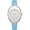 Blue, variant on Women'S Oval Wrist Watches: Ultra-Thin Leather Watch Creative Bar Scale Analog Quartz Watch Causal Business Dress Ladies Wristwatch with Leather Strap