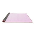 thumbnail image 2 of Ahgly Company Indoor Rectangle Solid Pink Modern Area Rugs, 5' x 7', 2 of 4