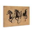 thumbnail image 2 of Stupell Industries Southwestern Running Free Horse Trio Canvas Art, 36 x 24, by Petals Prints Design, 2 of 7