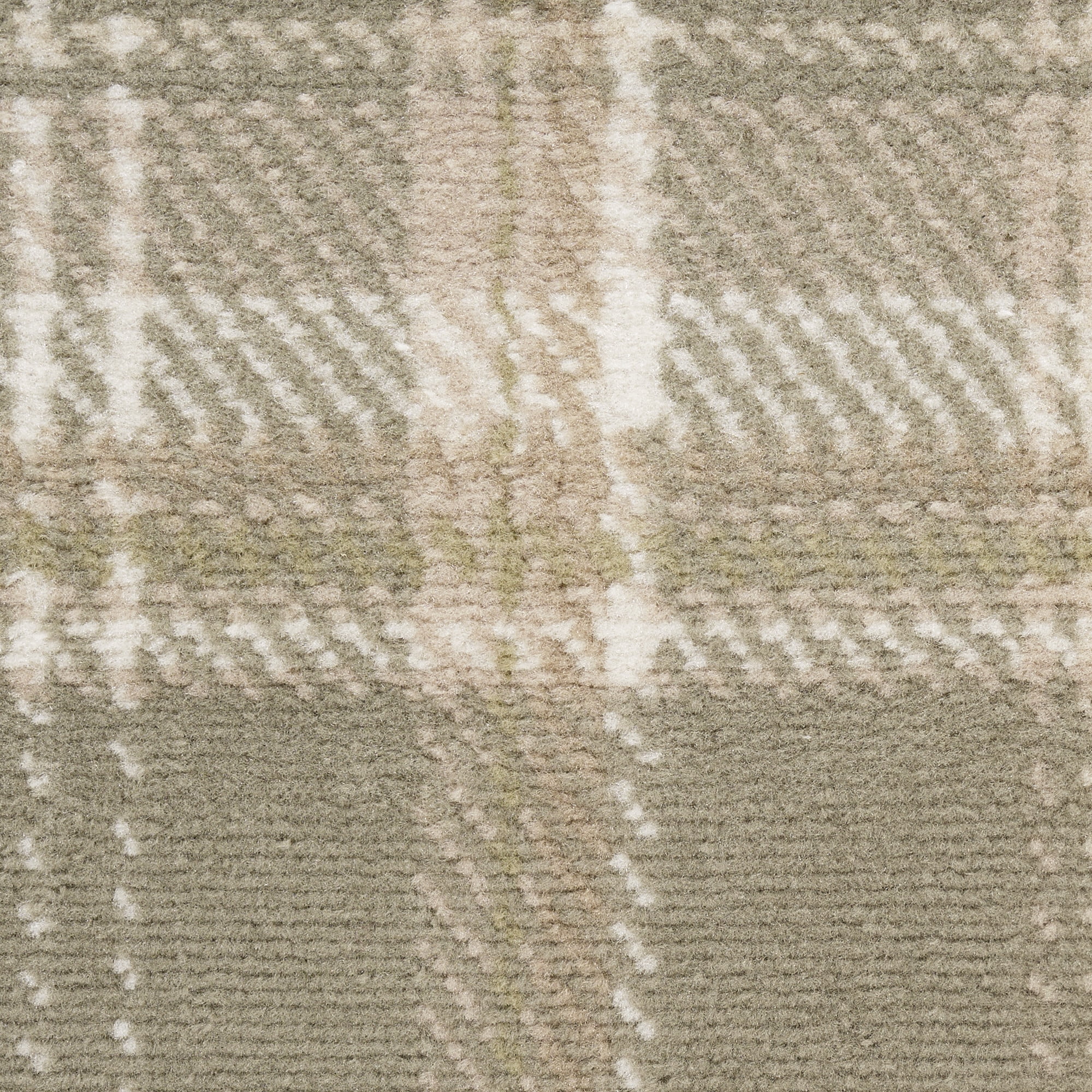 Nourison Grafix 8' x Round Olive Farmhouse Indoor Rug