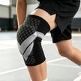 thumbnail image 5 of Kids Sports Knee Pads, Thick Padded Breathable Knee Sleeve Protector, Shock‑Absorbing Knee Guard for Basketball Running Cycling Outdoor Sports for Children(Grey,M), 5 of 6