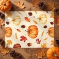 thumbnail image 4 of Fall Decorations Gifts Wrapping Paper,27.56x19.69 Inch Pumpkins Maple Leaf Themed Decor Packaging Material,Perfect for Fall Party Gifts Making & Home Craft, 4 of 7