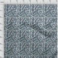 thumbnail image 4 of oneOone Cotton Silk Light Blue Fabric Text Sewing Material Print Fabric By The Yard 42 Inch Wide, 4 of 5