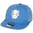 thumbnail image 1 of Sombrero Berkshire Fashions Black Panther Silver Mask Logo Snapback, 1 of 1