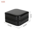 thumbnail image 7 of AMERTEER Jewelry Storage Box Small Travel Jewelry Box Organizer Display Case Faux Leather Portable Jewellery Box Accessories Storage Holder with Removable Dividers for Rings Earrings Necklace Bracelet, 7 of 7