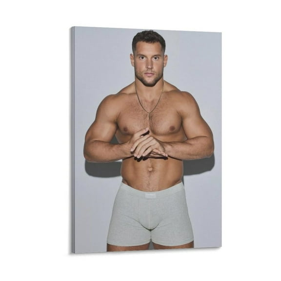 Nick Bosa Poster Canvas Art Poster and Wall Art Picture Print Modern Family bedroom Decor Posters 12x18inch(30x45cm)