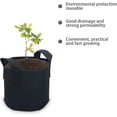 thumbnail image 5 of Juego de 2 Bolsas de Plantación No Tejidas de 11 litros - 3 galones - 25 x 22 cm - con asas de transporte - para Jardín, Invernadero, etc. - Bolsa para Jardinera, 5 of 5