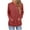 Watermelon Red, variant on QQAMB Hoodies for Women Lightweight Drawstring Sweatshirt Long Sleeve Ribbed Knit Tunic Sweaters Fall Fashion Cozy Pullover