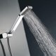 thumbnail image 1 of Cabezal de ducha cuadrado de alta presión, tipo lluvia, universal, ahorrador de agua para baño, fácil de usar. Afortunado Sencillez, 1 of 2