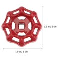 thumbnail image 2 of 6 *6 Metal Outdoor Decor Outside Faucet Wheel Handle Hose Bibb Handle Broach Wheel Handle, 2 of 3