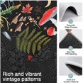 thumbnail image 3 of Red Mushroom Fern Black Pattern Kitchen Rugs Sets Of 3,Kitchen Runner Rugs Non Skid Washable,Decorative Kitchen Floor Mats for Kitchen,Sink,Laundry,17"x30"+ 17"x47" + 17"x59", 3 of 6