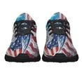 thumbnail image 5 of Patriotic Shoes Horse American flag Print Sneakers Lightweight Comfortable Running Shoes for Men Women Black Size 7.5, 5 of 7
